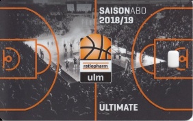 ratiopharm ulm - Dauerkarte 2018-2019